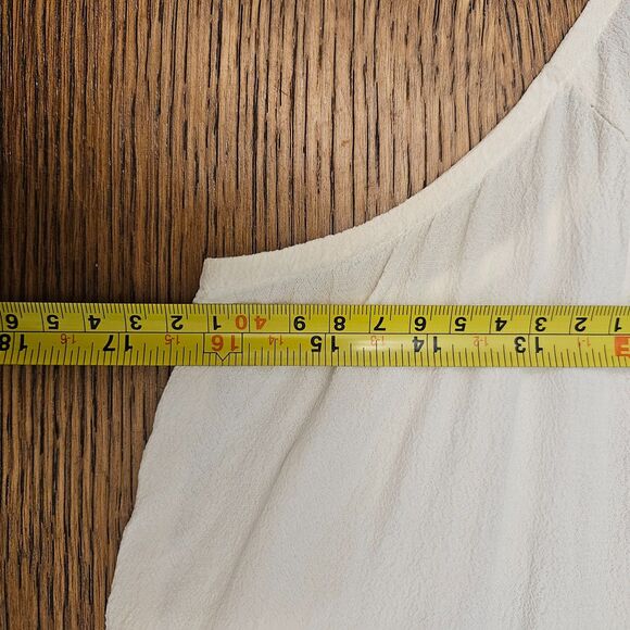 Revolve ASTR Silk Tank Lace Trim Romantic Blouse Top Size Medium - Picture 11 of 16